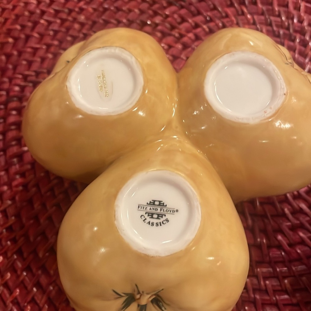 Vintage fits and Floyd pear trinket jar.   In new condition. - Picture 3 of 3